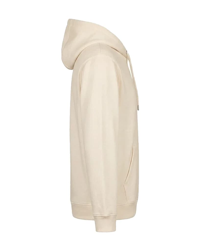 Hoodie, côté droit, silhouette écru